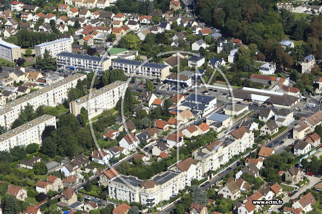 Photo arienne de Franconville