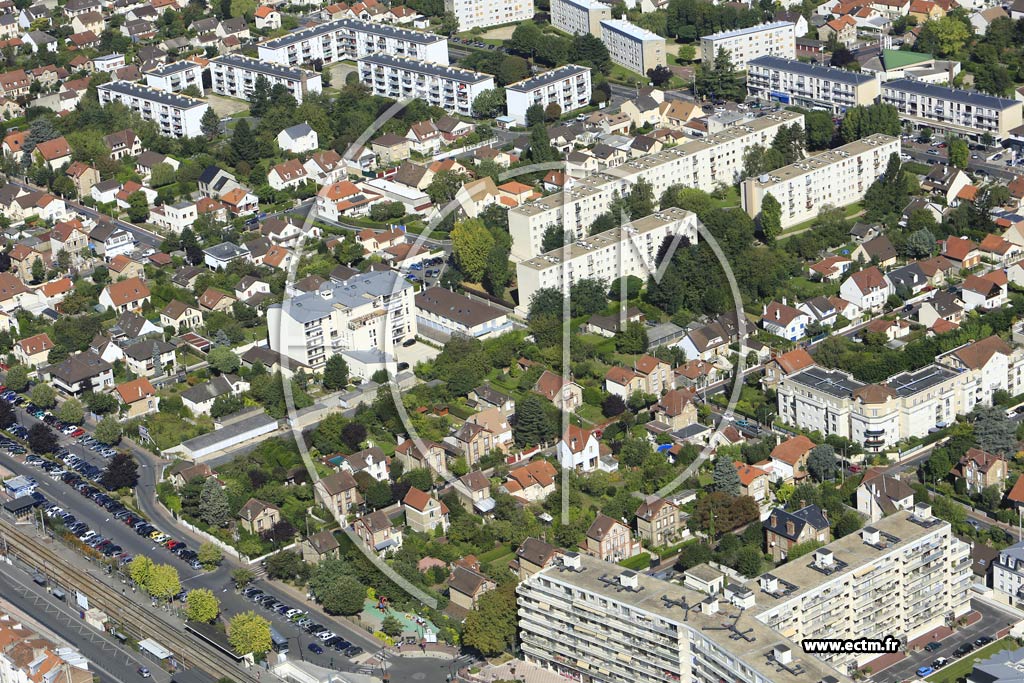 Photo arienne de Franconville