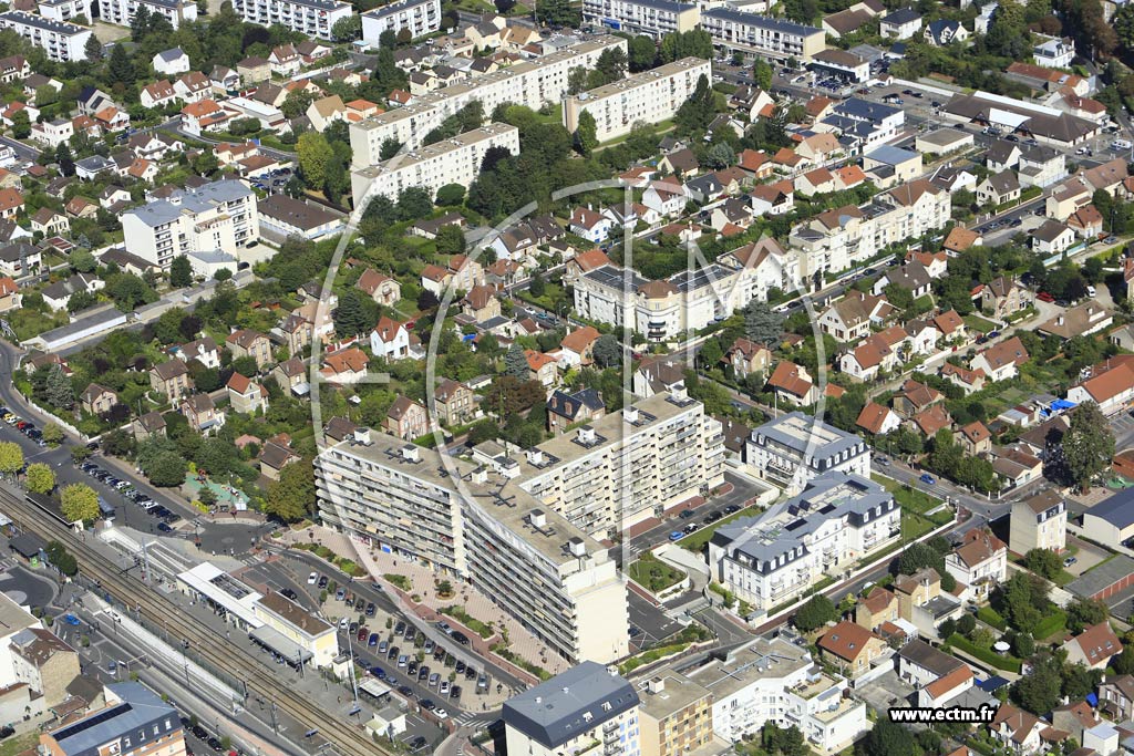 Photo arienne de Franconville