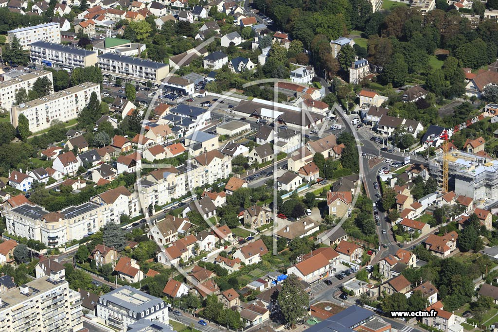 Photo arienne de Franconville