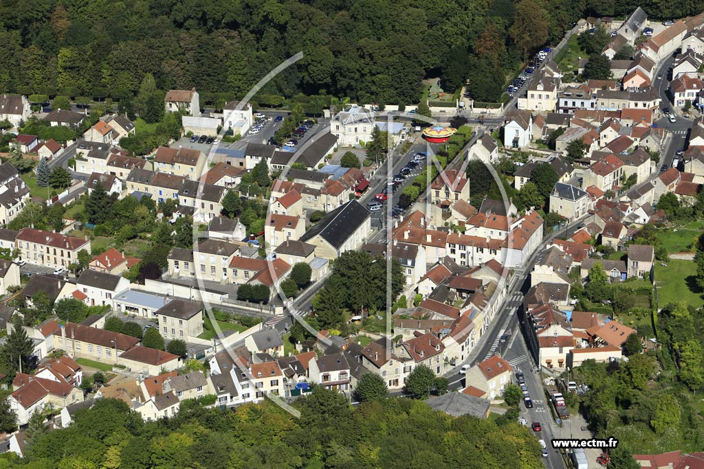 Photo arienne de Mry-sur-Oise