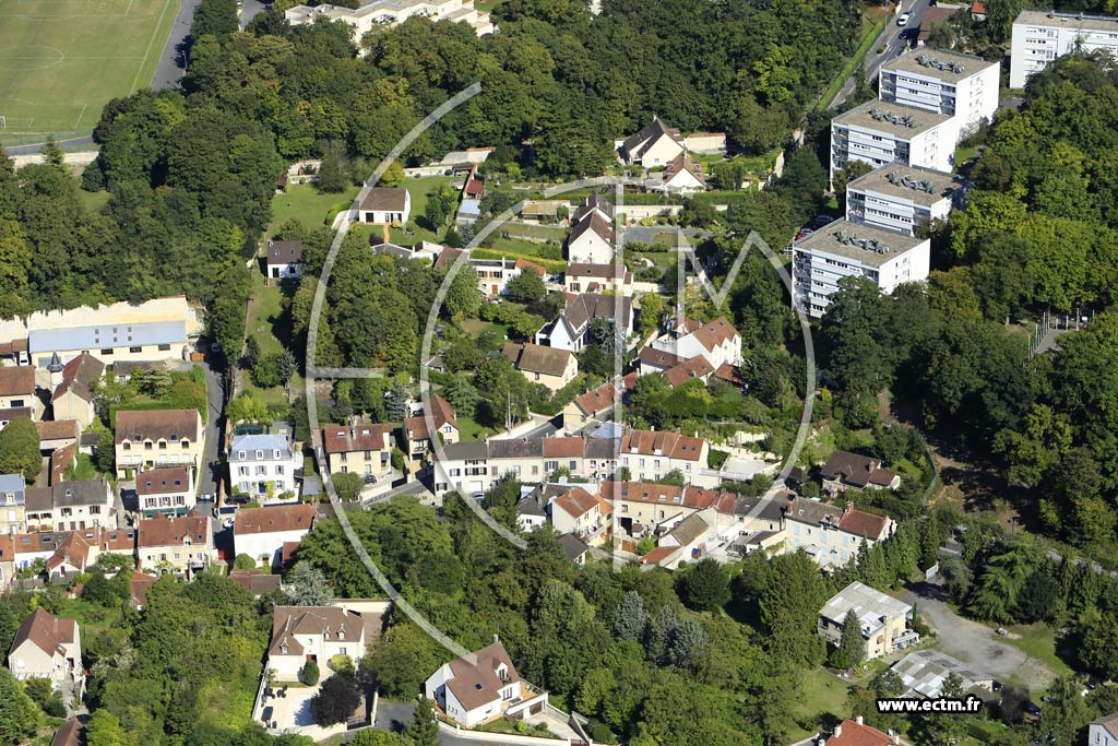 Photo arienne de Mry-sur-Oise