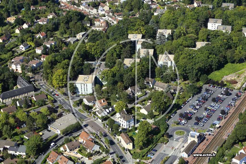 Photo arienne de Mry-sur-Oise