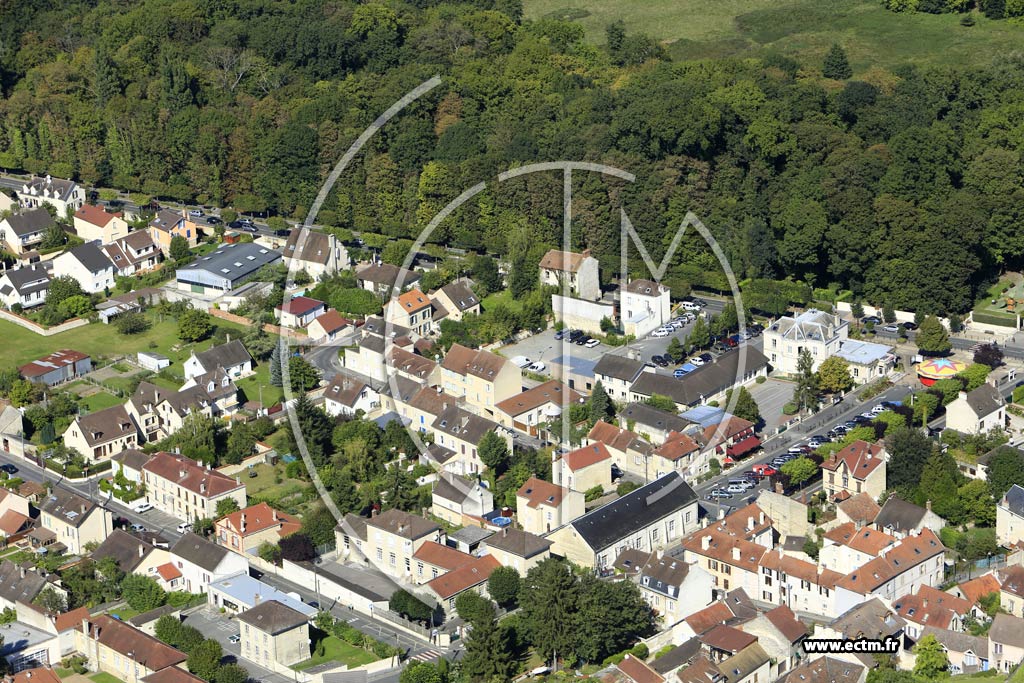 Photo arienne de Mry-sur-Oise (les Prs de la Grange)