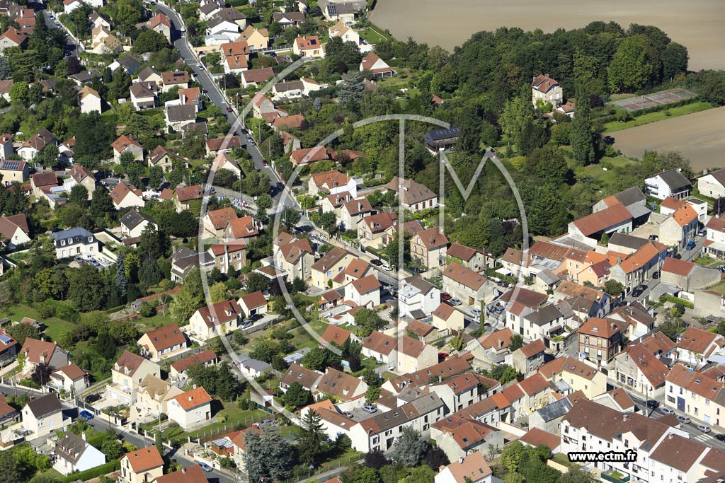 Photo arienne de Mry-sur-Oise (Sognolles)