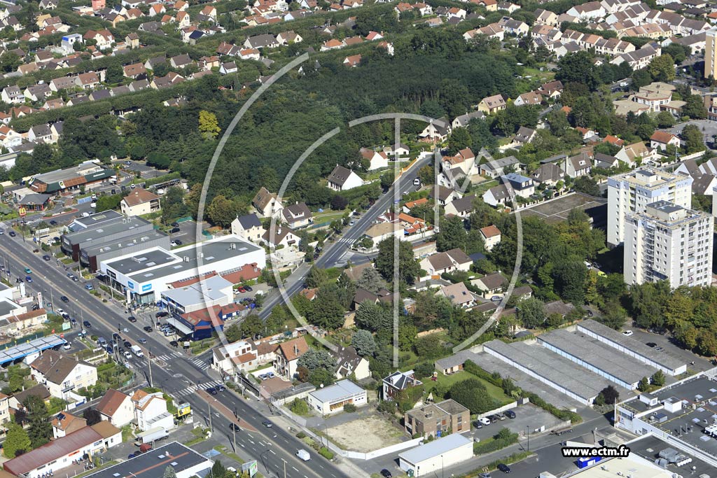 Photo arienne de Montigny-ls-Cormeilles