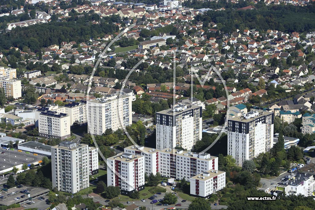 Photo arienne de Montigny-ls-Cormeilles