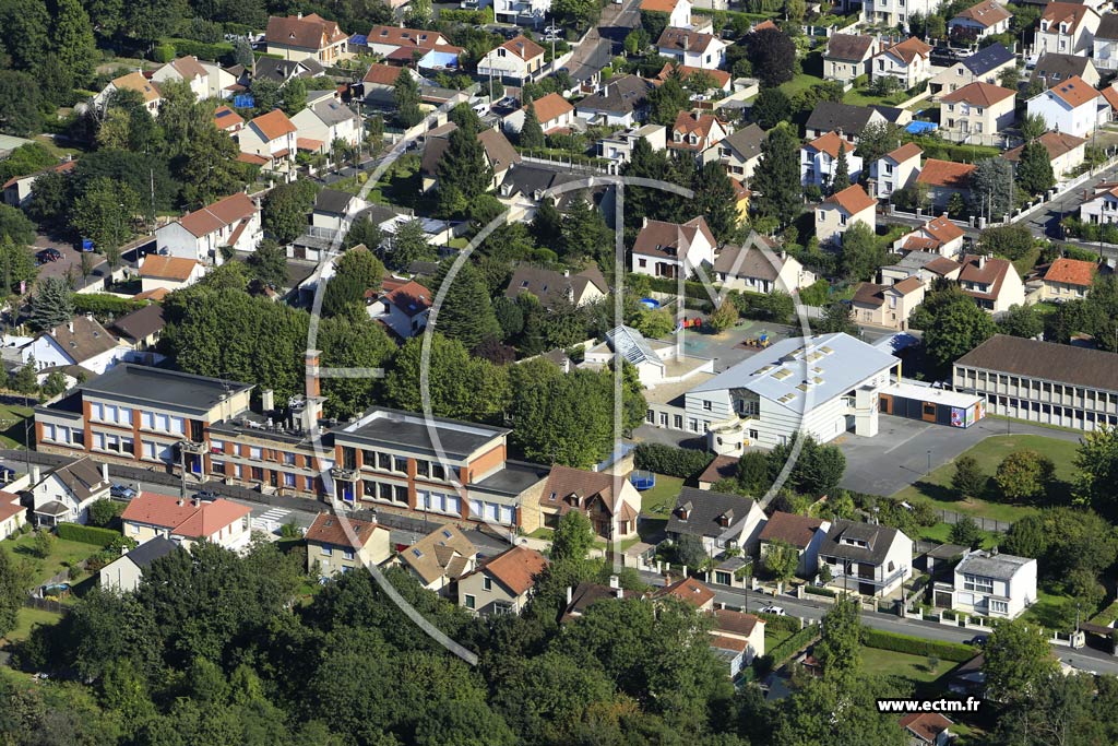 Photo arienne de Montigny-ls-Cormeilles (la Croix Blanche)