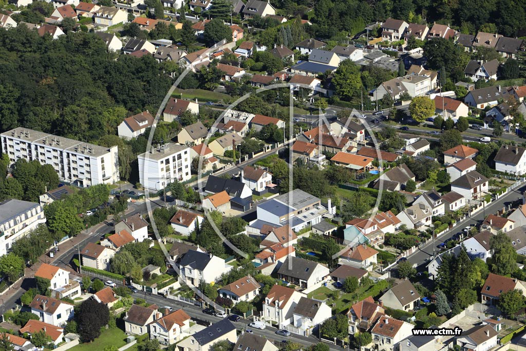 Photo arienne de Montigny-ls-Cormeilles (la Croix Blanche)
