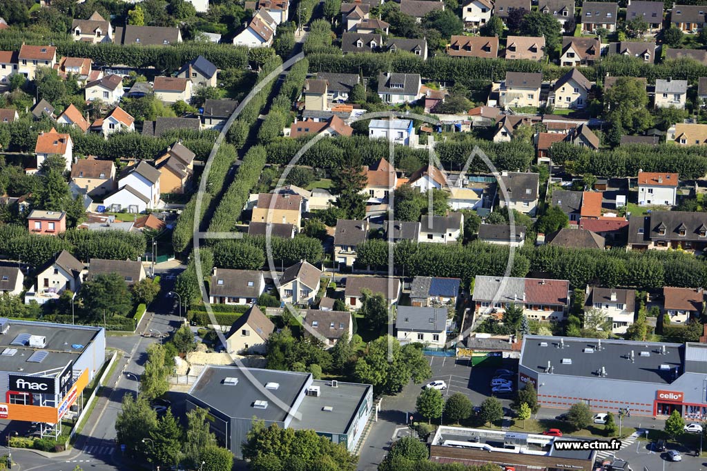 Photo arienne de Montigny-ls-Cormeilles (la Lanne)