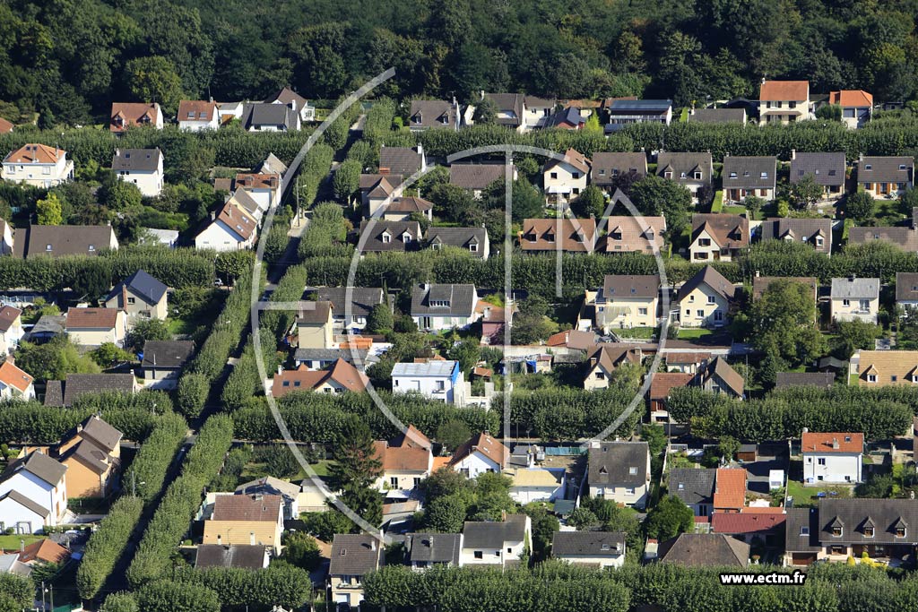 Photo arienne de Montigny-ls-Cormeilles (la Lanne)