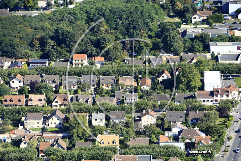 Photo arienne de Montigny-ls-Cormeilles (la Lanne)