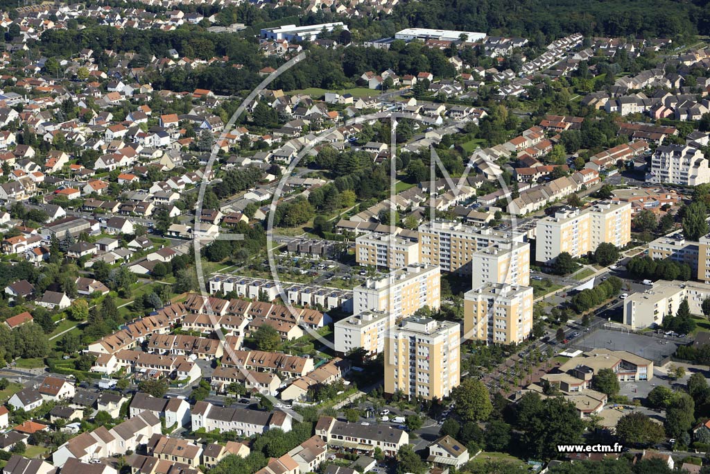 Photo arienne de Montigny-ls-Cormeilles (la Prsente)