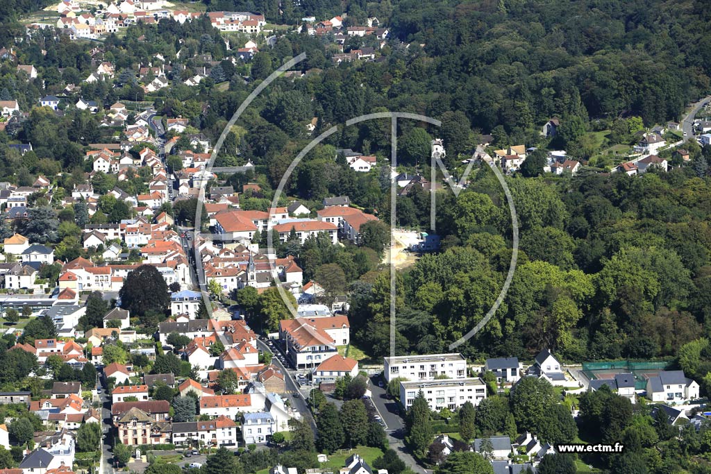 Photo arienne de Montlignon