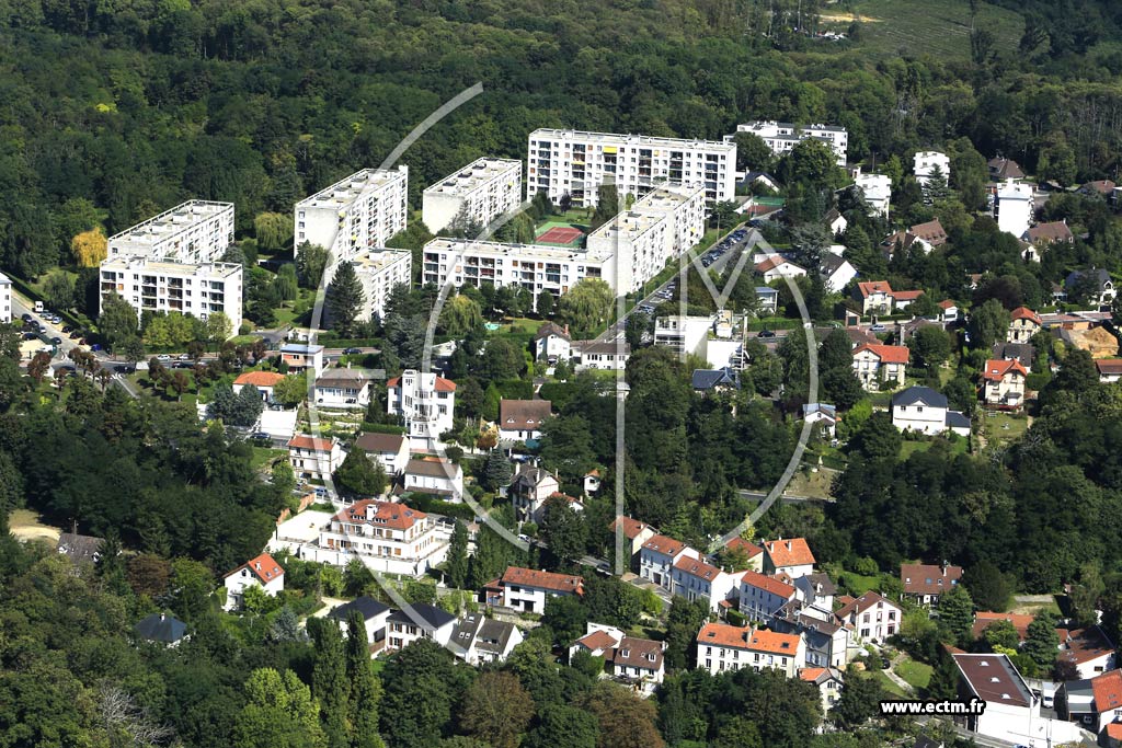 Photo arienne de Montmorency