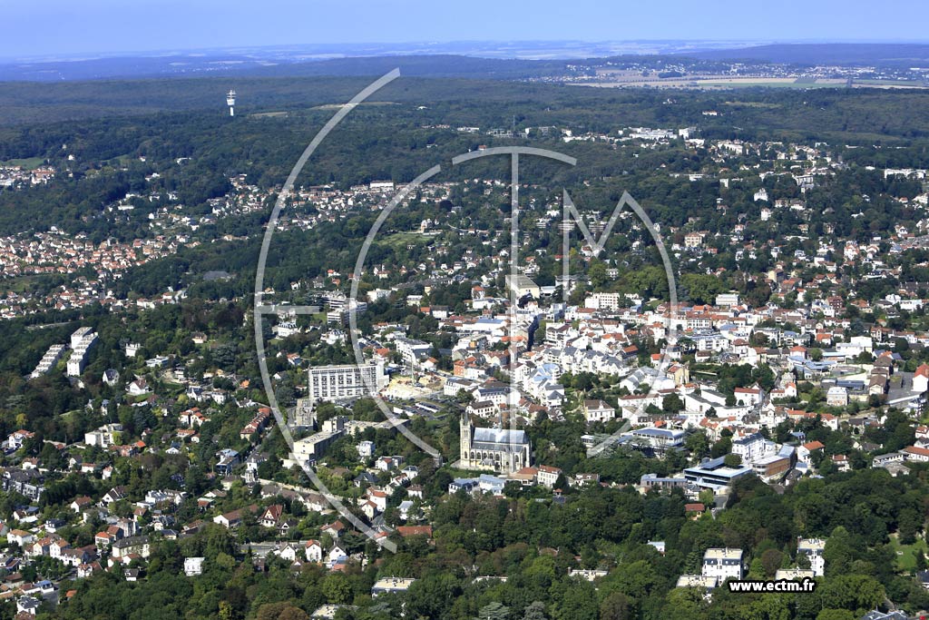 Photo arienne de Montmorency (Centre)