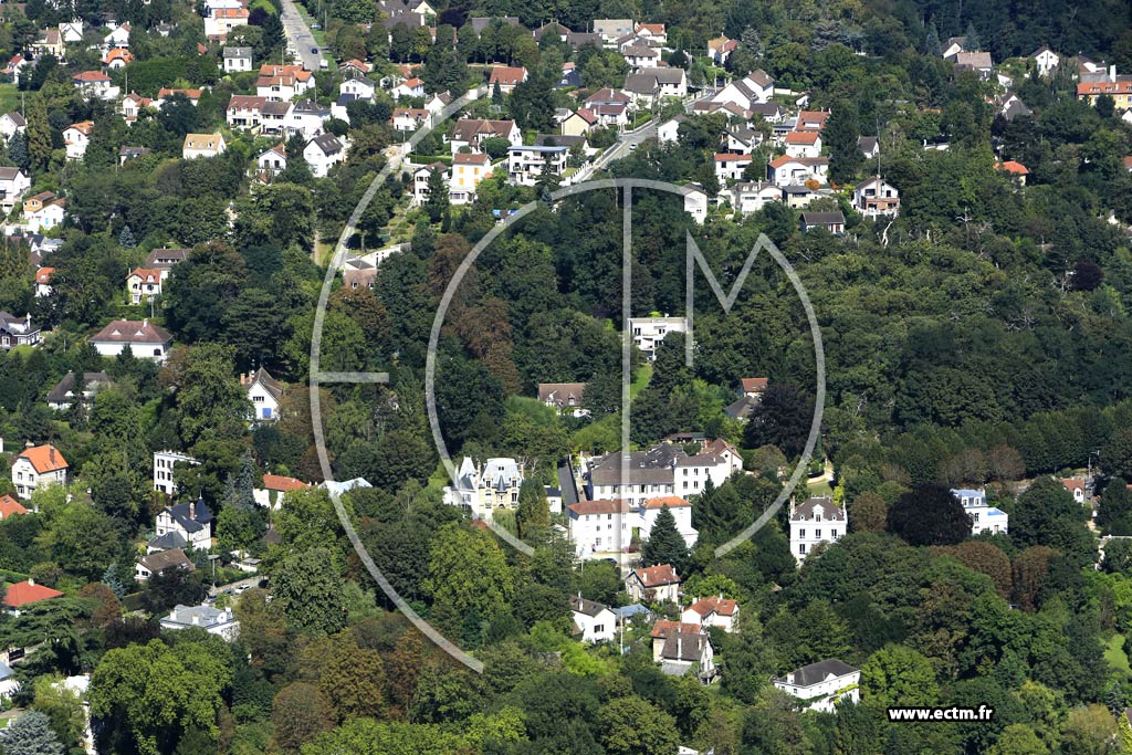 Photo arienne de Montmorency (les Berceaux)