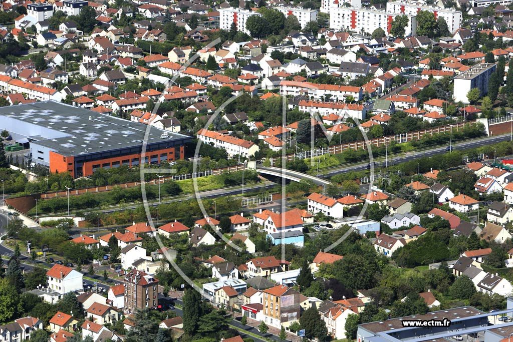 Photo arienne de Saint-Gratien