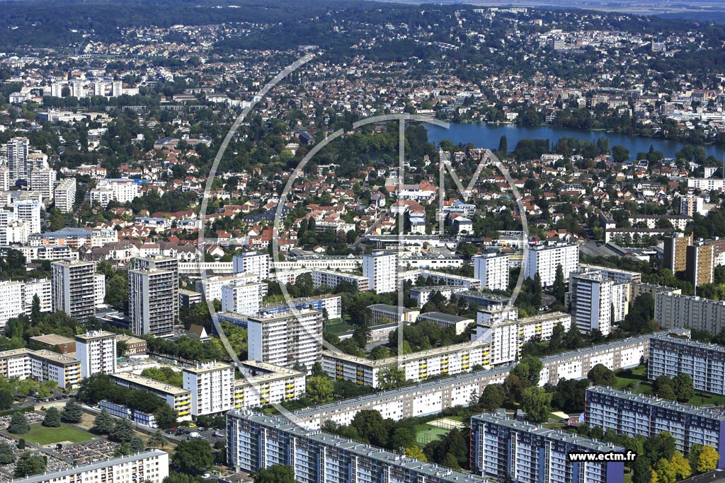 Photo arienne de Saint-Gratien