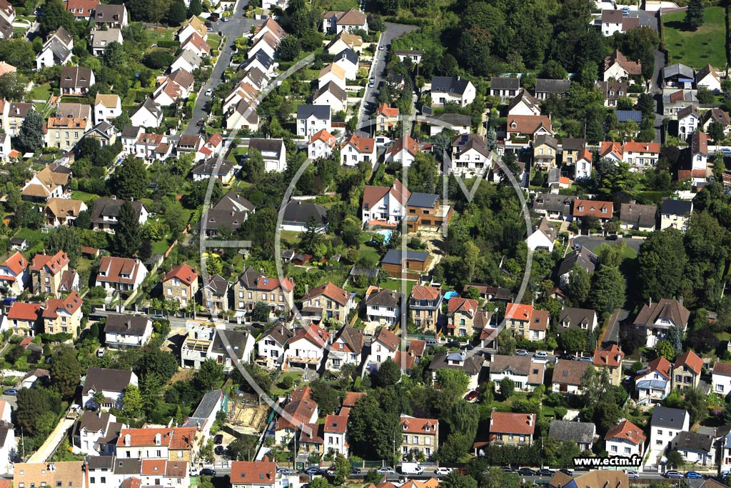 Photo arienne de Saint-Leu-la-Fort