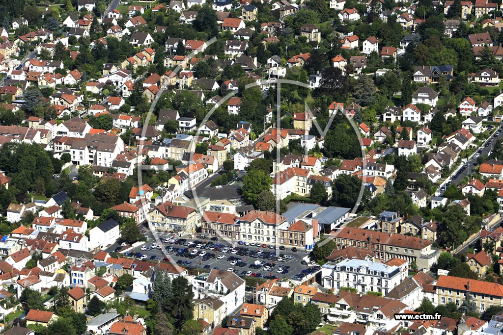 Photo arienne de Saint-Leu-la-Fort (Centre)