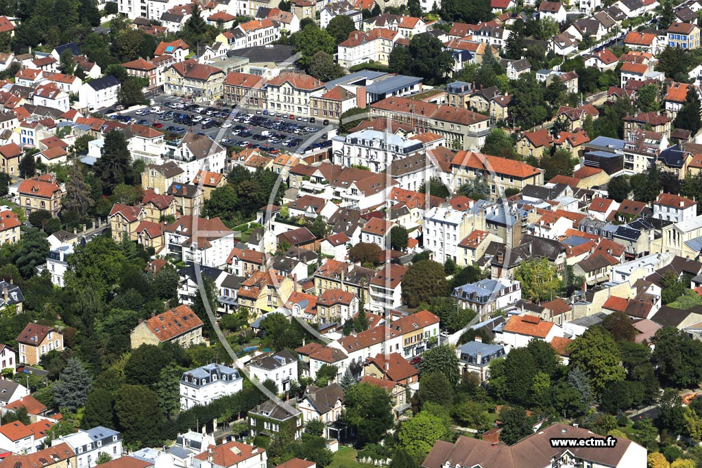 Photo arienne de Saint-Leu-la-Fort (Centre)