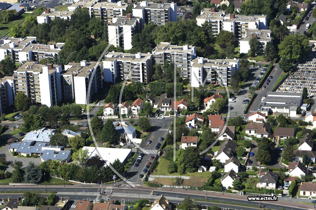 Photo arienne de Saint-Leu-la-Fort (les Naudires)