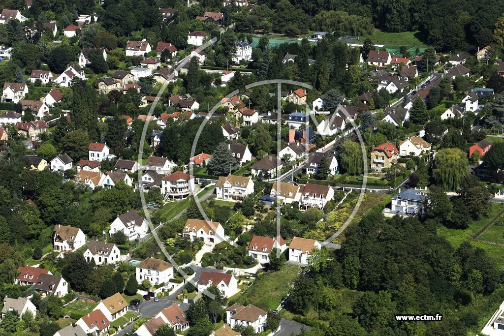Photo arienne de Saint-Leu-la-Fort (les Thimusses)