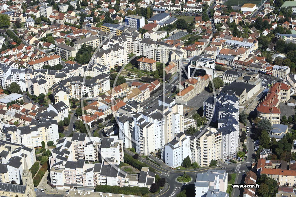 Photo arienne de Sannois