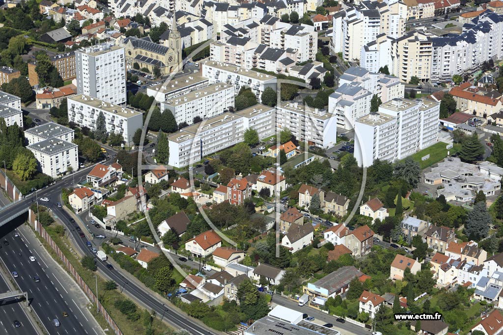 Photo arienne de Sannois