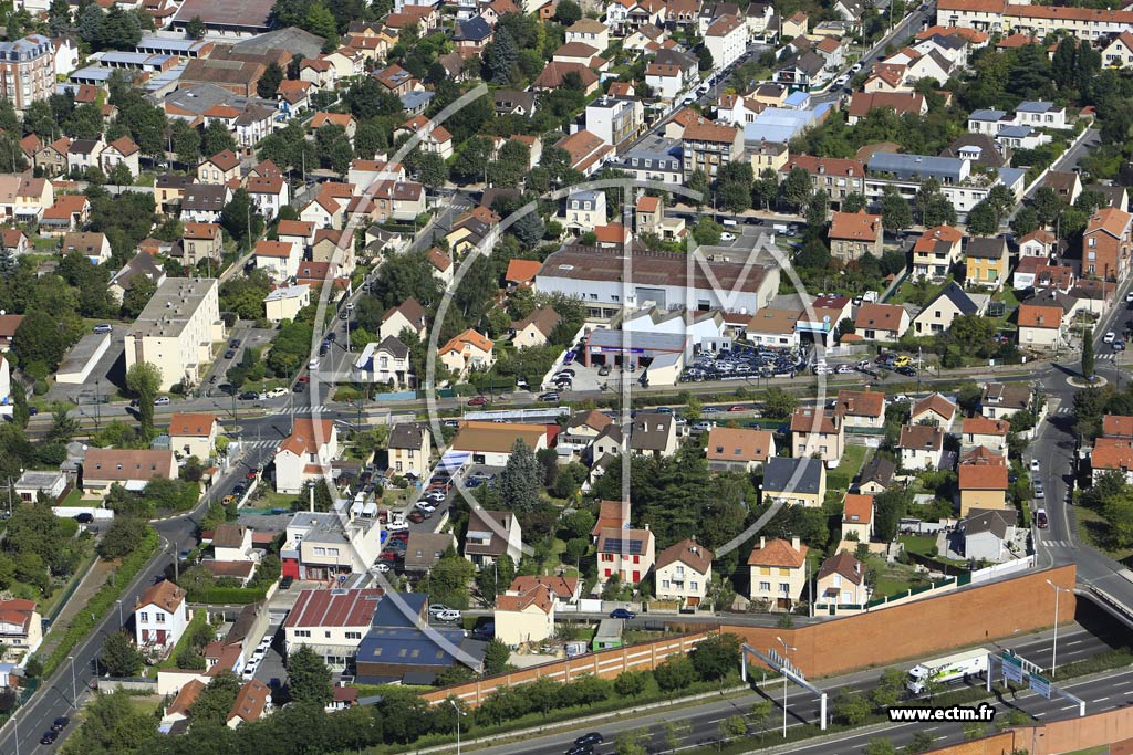 Photo arienne de Sannois