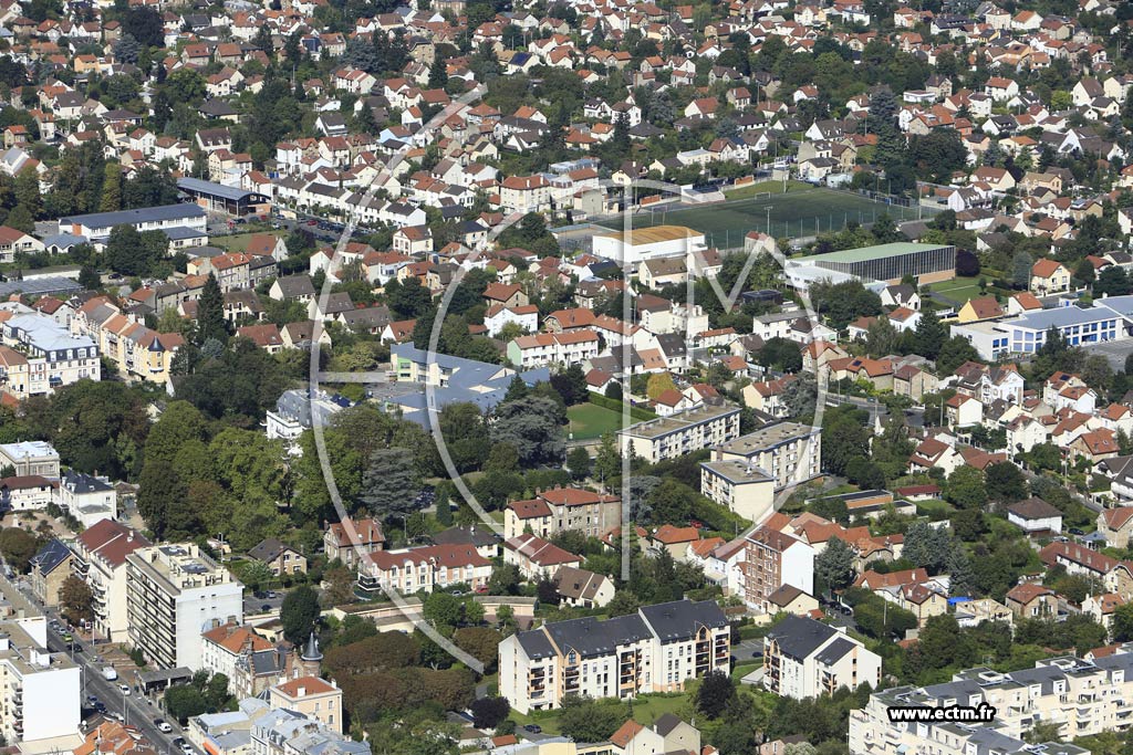 Photo arienne de Sannois (la Borne)