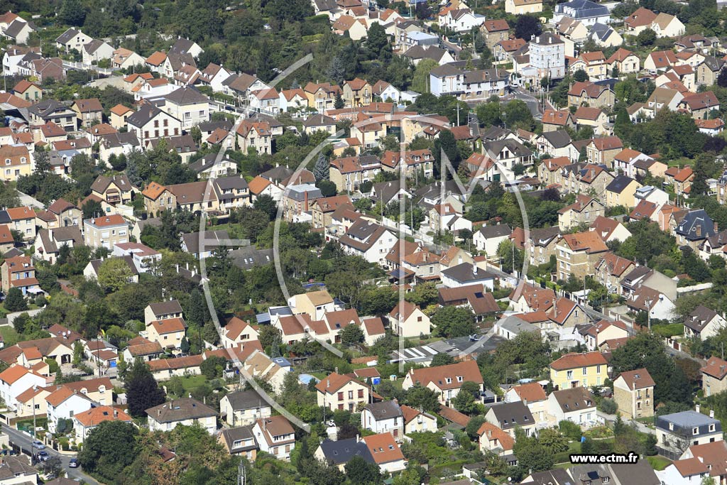 Photo arienne de Sannois (la Croix des Marais)