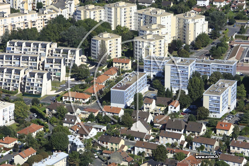Photo arienne de Sannois (les Aunaies)