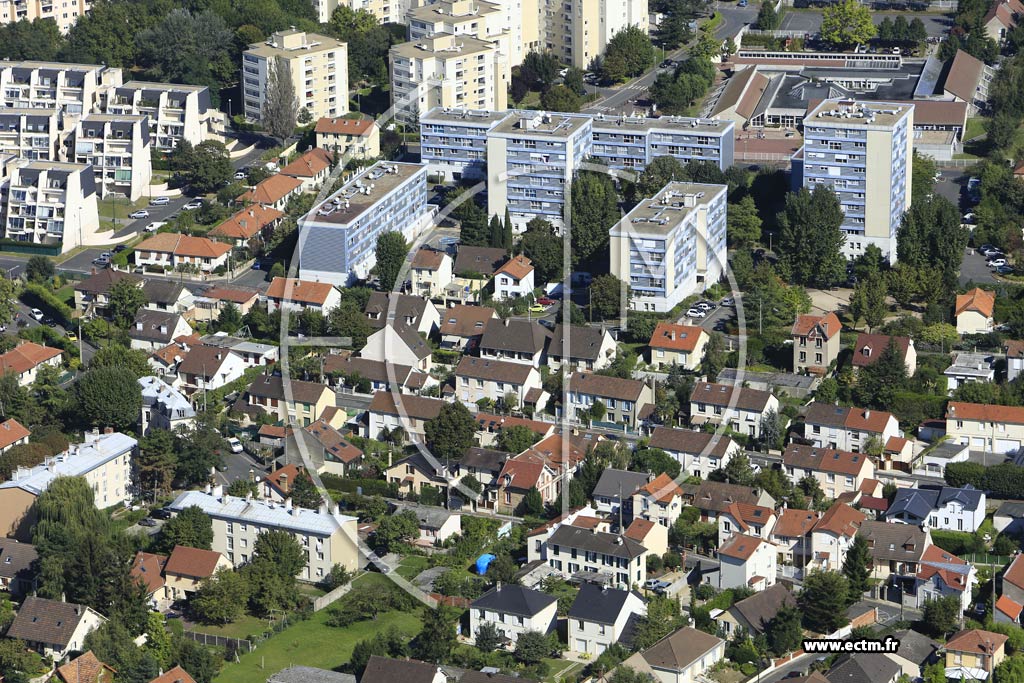 Photo arienne de Sannois (les Aunaies)