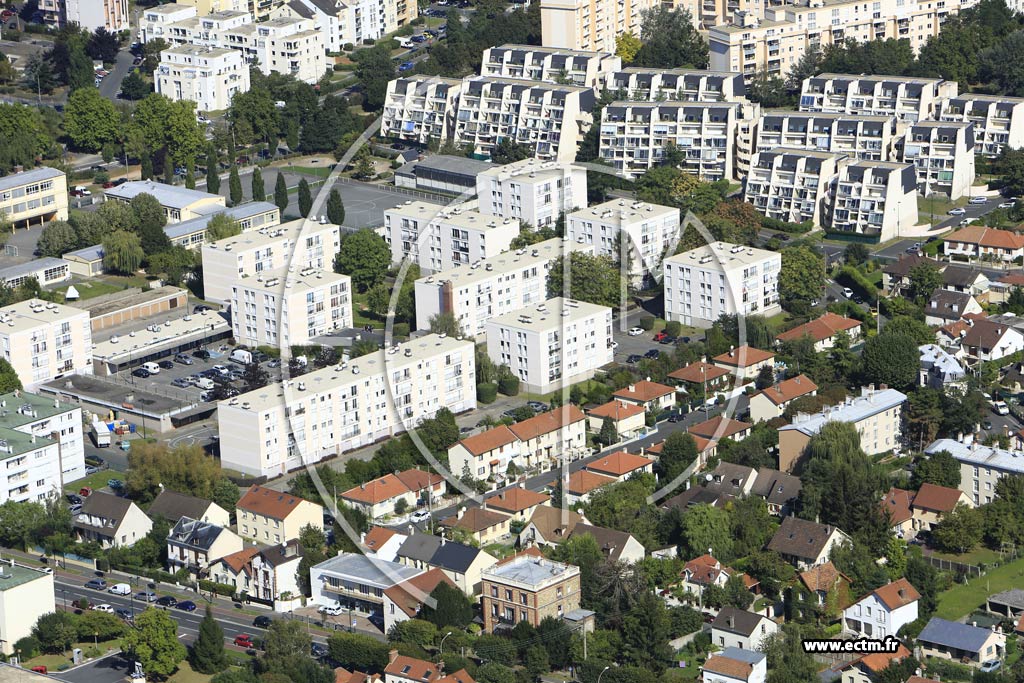 Photo arienne de Sannois (les Aunaies)