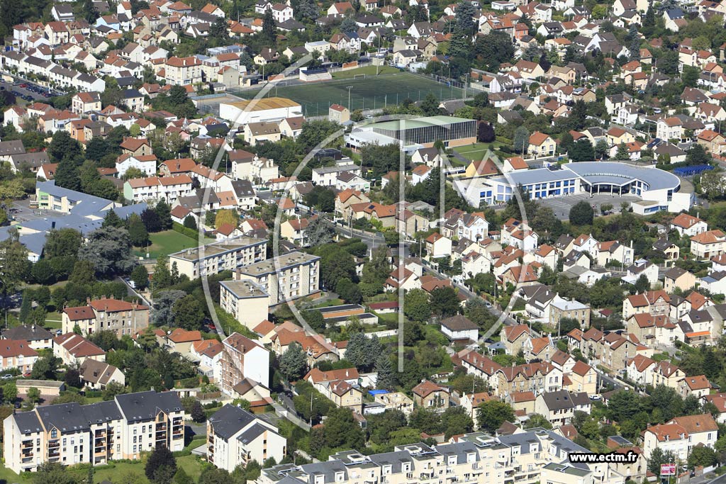 Photo arienne de Sannois (les Garonnes)