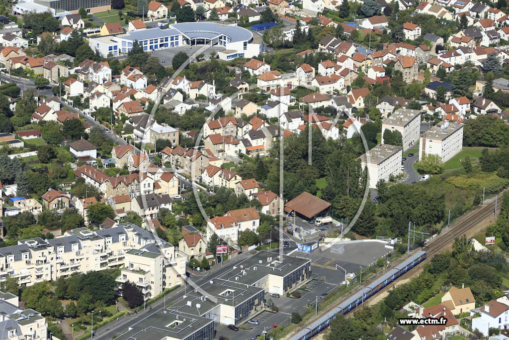 Photo arienne de Sannois (les Garonnes)