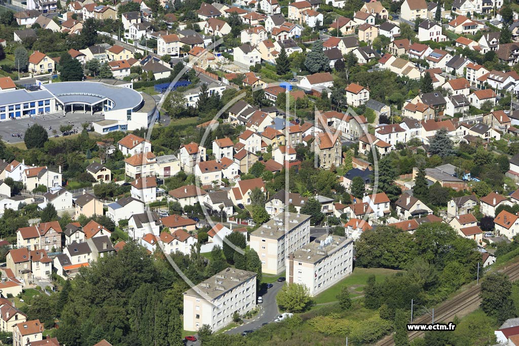 Photo arienne de Sannois (les Garonnes)