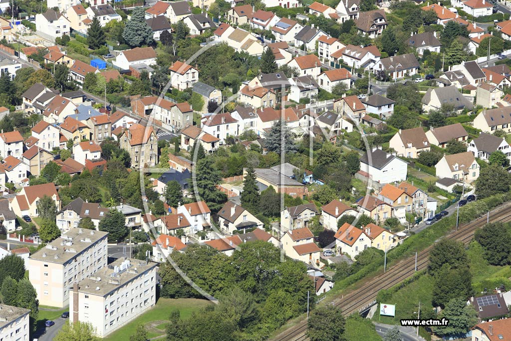 Photo arienne de Sannois (les Garonnes)