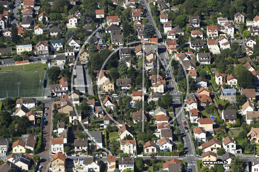 Photo arienne de Sannois (les Garonnes)