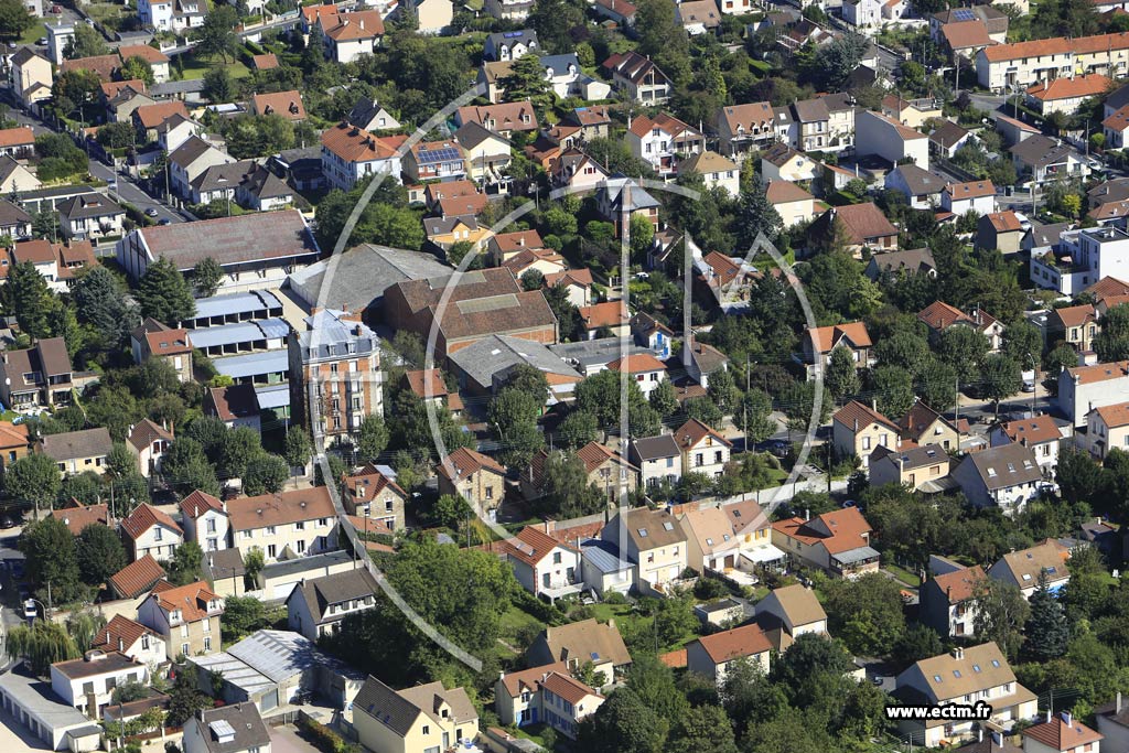 Photo arienne de Sannois (les Garonnes)