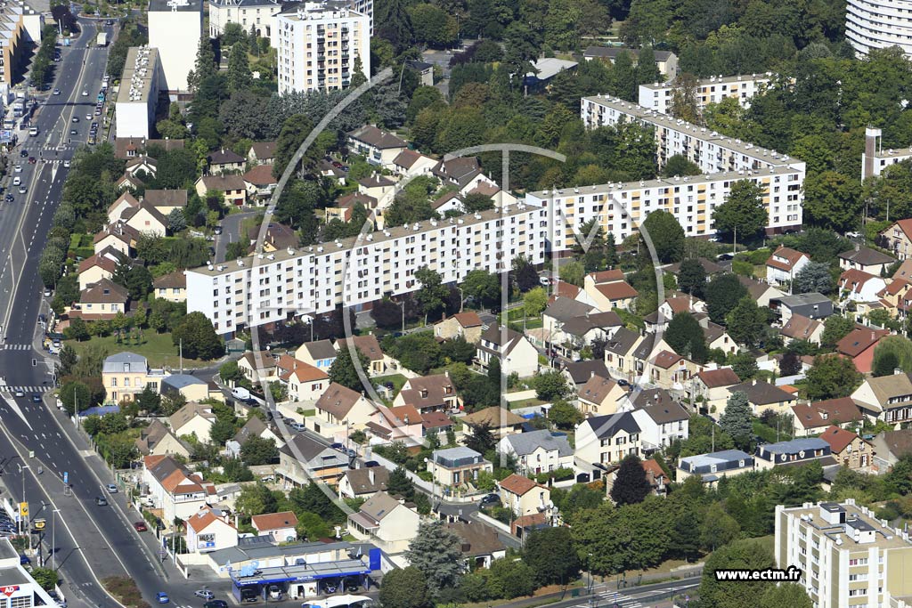 Photo arienne de Sannois (les Pavillons)