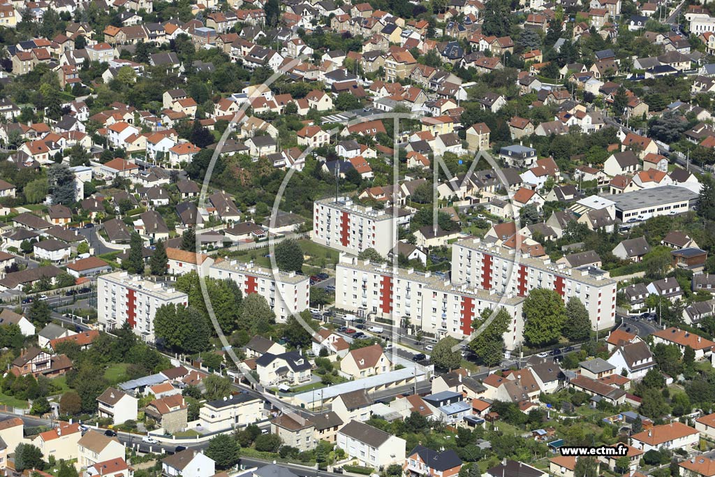 Photo arienne de Sannois (les Tartres)