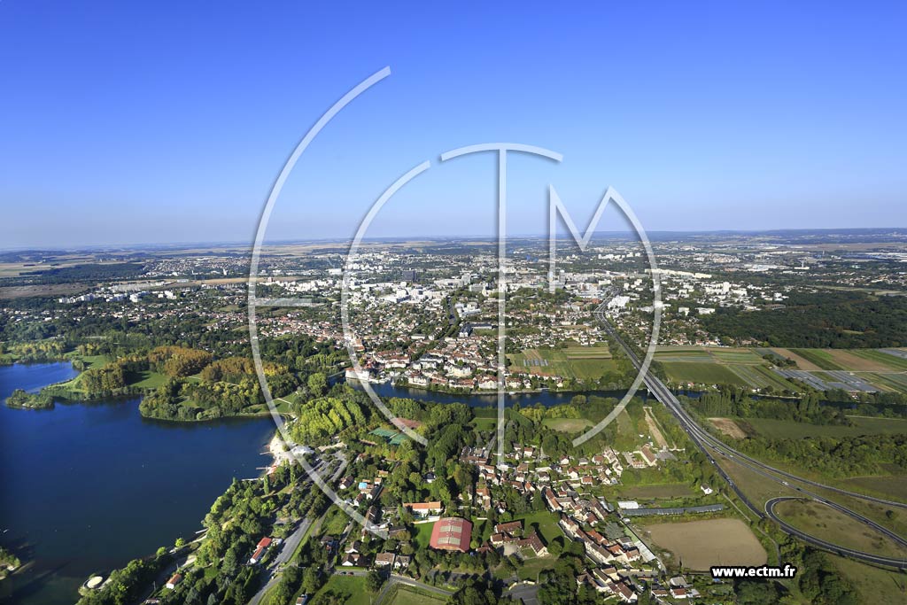 Photo arienne de Cergy