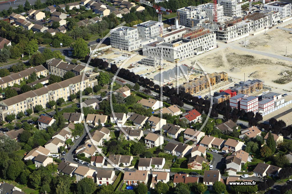 Photo arienne de Cergy (l'Enclos)