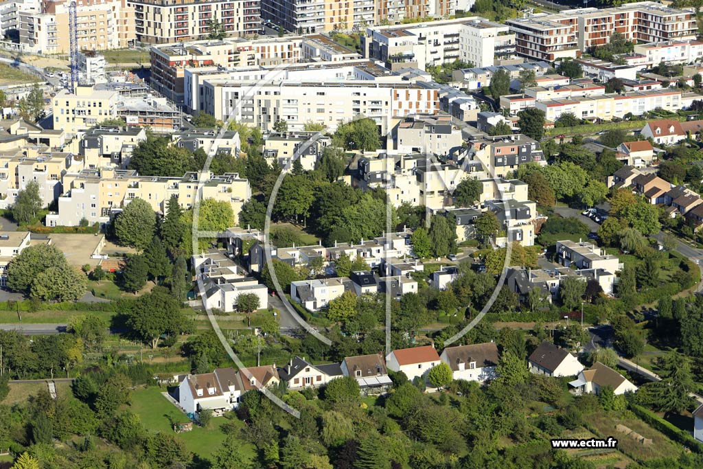 Photo arienne de Cergy (la Croix Petit)