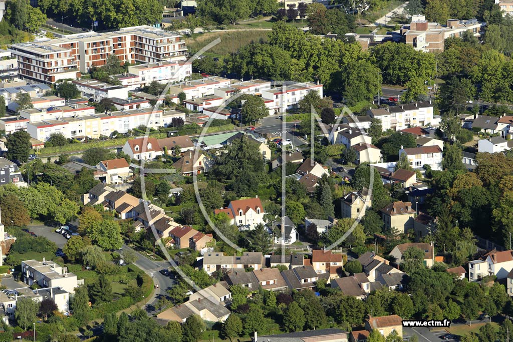 Photo arienne de Cergy (la Croix Petit)