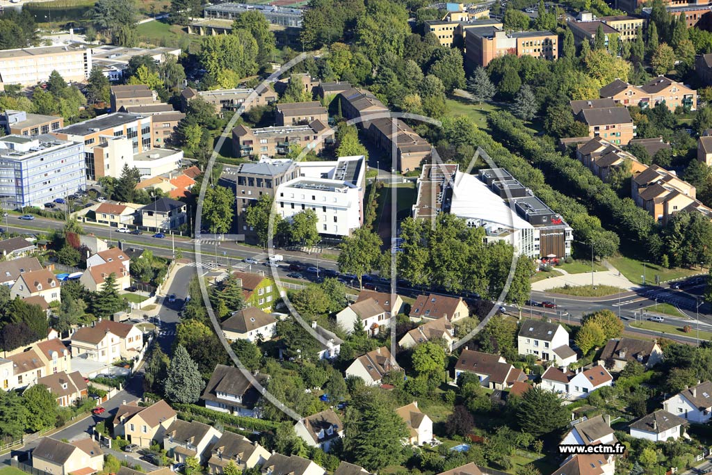 Photo arienne de Cergy (la Croix Petit)