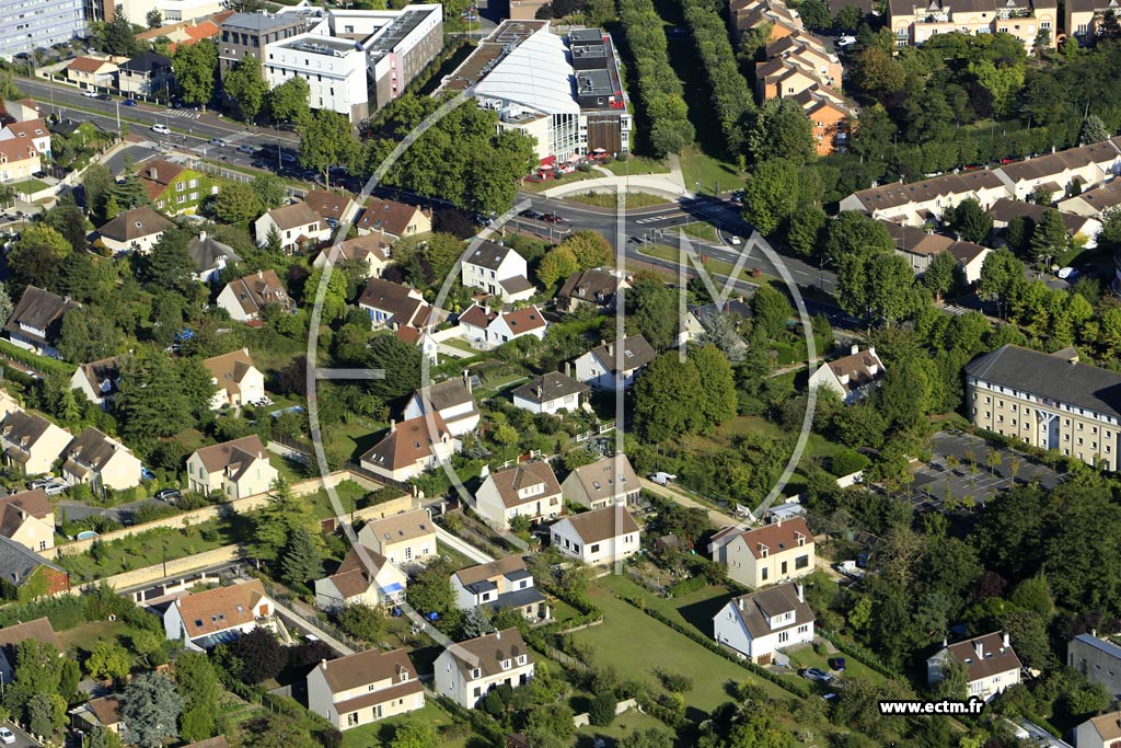 Photo arienne de Cergy (la Croix Petit)